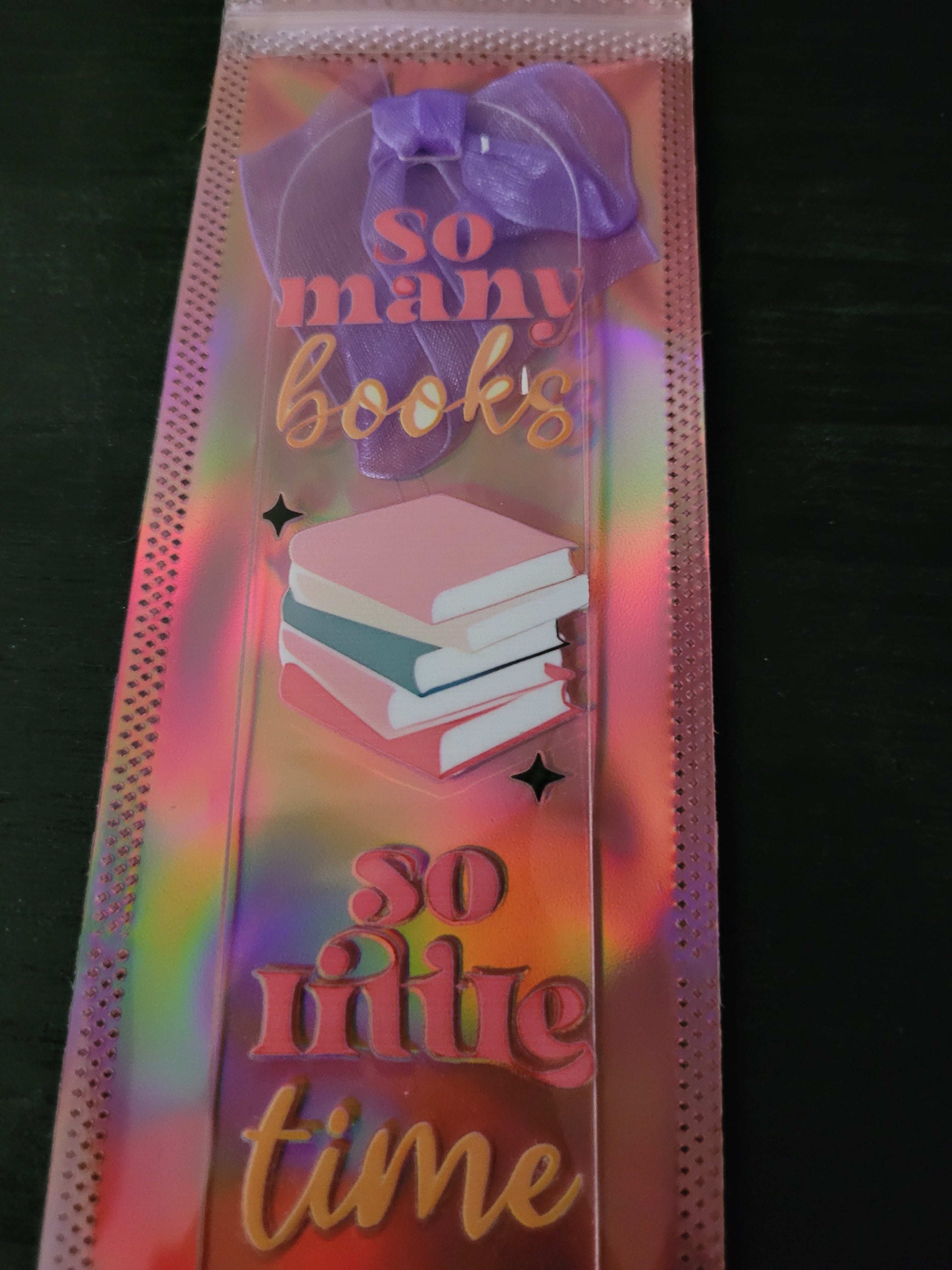 So Many Books So Little Time Bookmark – Funny Book Lover Gift