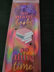 So Many Books So Little Time Bookmark – Funny Book Lover Gift